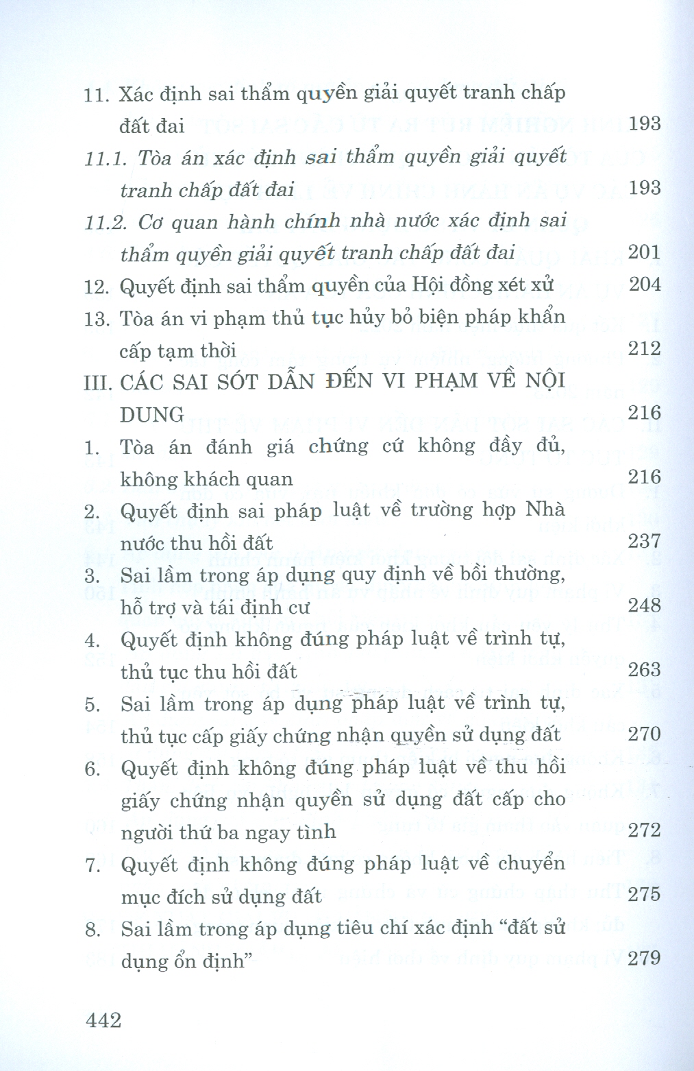 Giải quyết tranh chấp hành chính trong lĩnh vực quản lý đất đai. Phát hiện vi phạm và xử lý vướng mắc.