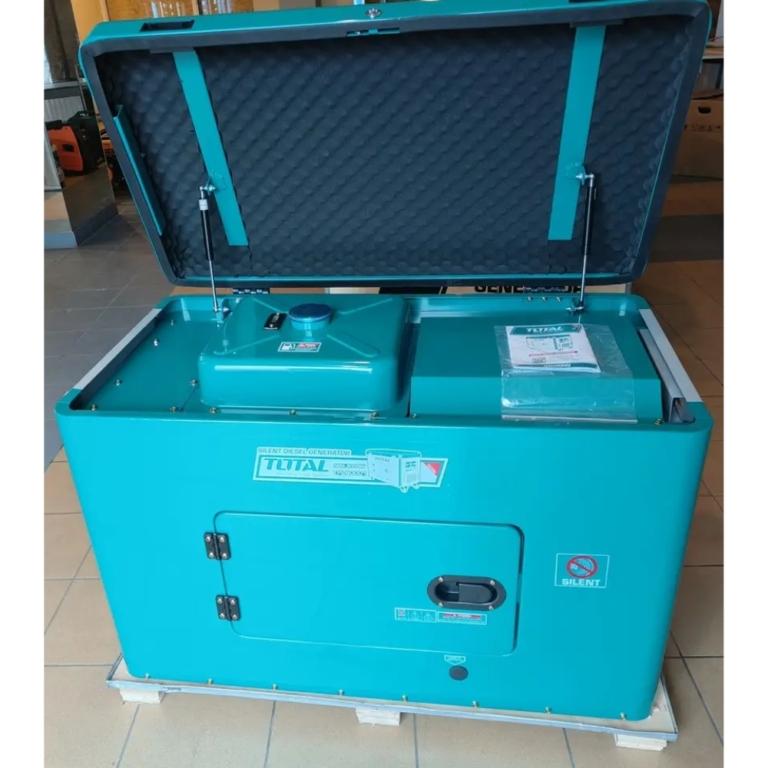 MÁY PHÁT ĐIỆN DÙNG DẦU DIESEL 8.0KW 12V TOTAL TP280001 - HÀNG CHÍNH HÃNG