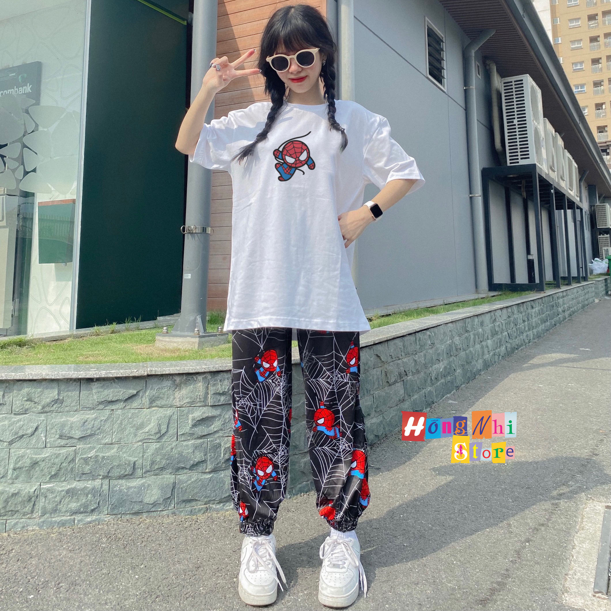 Quần Cartoon Pant V2 Unisex, Quần Hoạt Hình Dài Bo Lai Dáng Rộng - MM