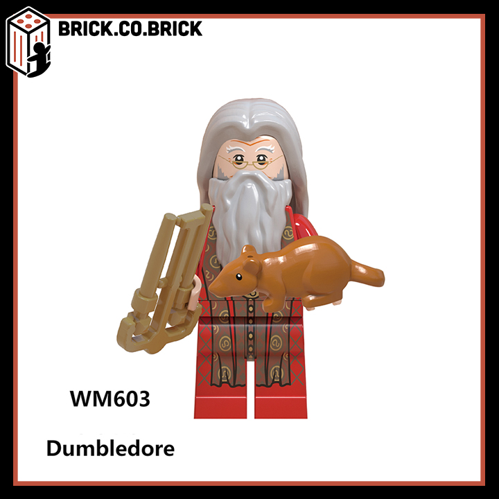 Đồ Chơi Lắp Ráp Phù Thủy Harry Potter Minifig Xếp Hình Dumbledore Hermione và các nhân vật khác