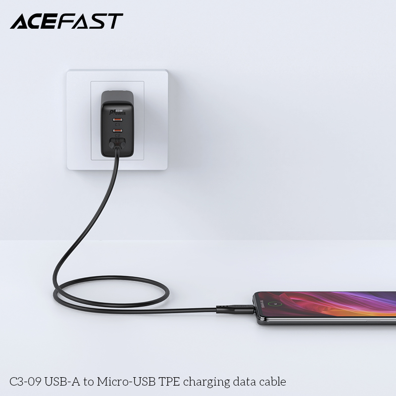 Cáp Acefast Micro (1.2m) - C3-09 Hàng chính hãng Acefast