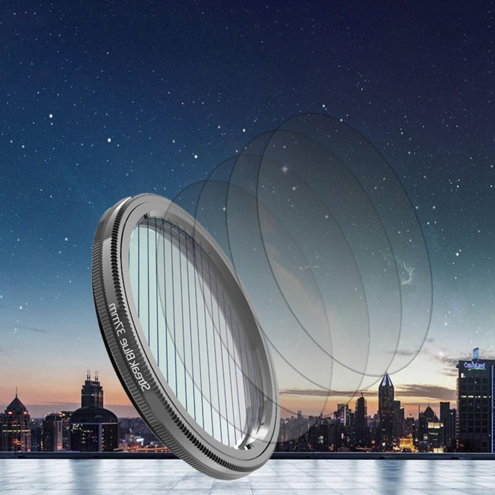 Photography Tool Blue Brushed Filter Light Effect filter Filter for DSLR Cinematice Video