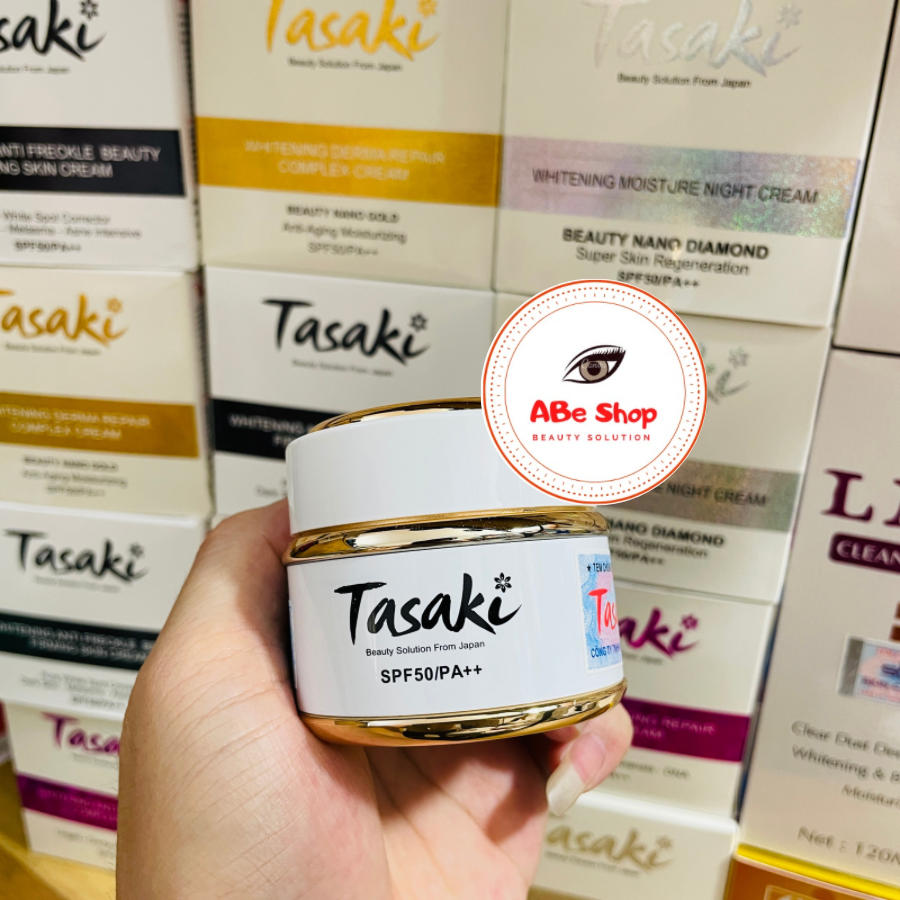 KEM TASAKI NGỌC TRAI - COLLAGEN - YẾN - REVITAL WHITENING PEARL CREAM 20G