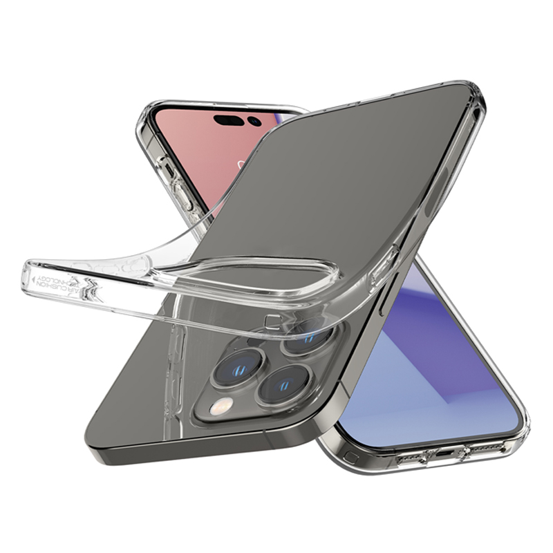 Ốp lưng Spigen dành cho iPhone 14 Promax Liquid Crystal Clear - Hàng chính hãng