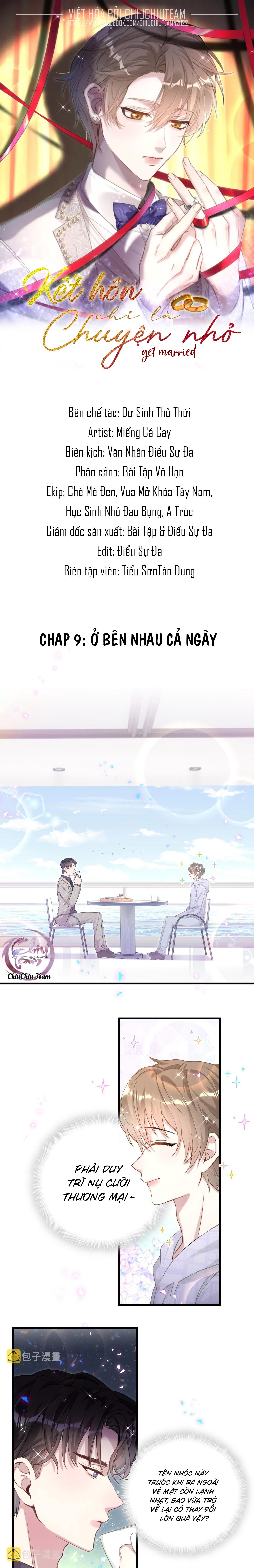 kết hôn là chuyện nhỏ chapter 9 1