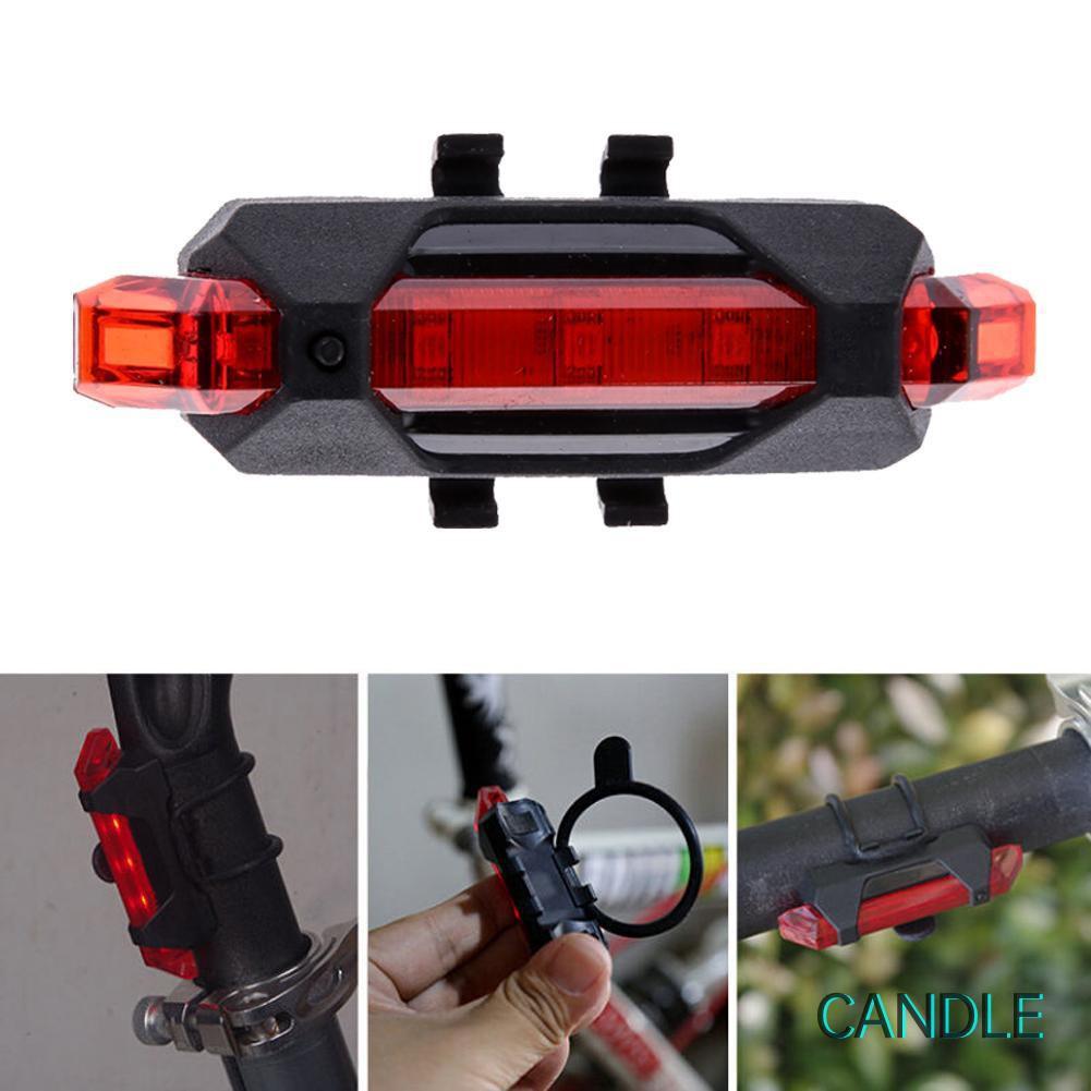Đèn Led Phía Sau Xe Đạp Chống Thấm Nước Sạc Usb