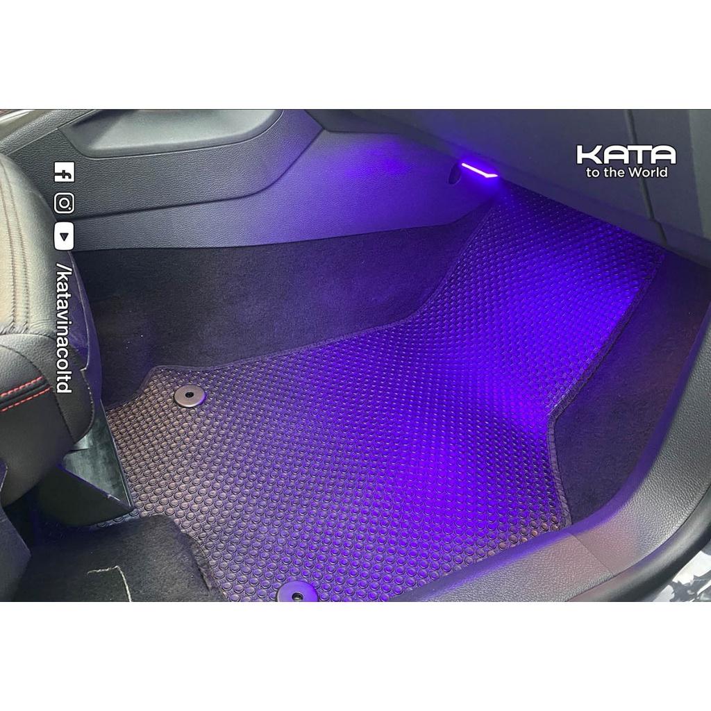 Thảm lót sàn KATA cho xe Volkswagen Scirocco -Khít với sàn, Chống trơn, Không mùi, Không ẩm mốc