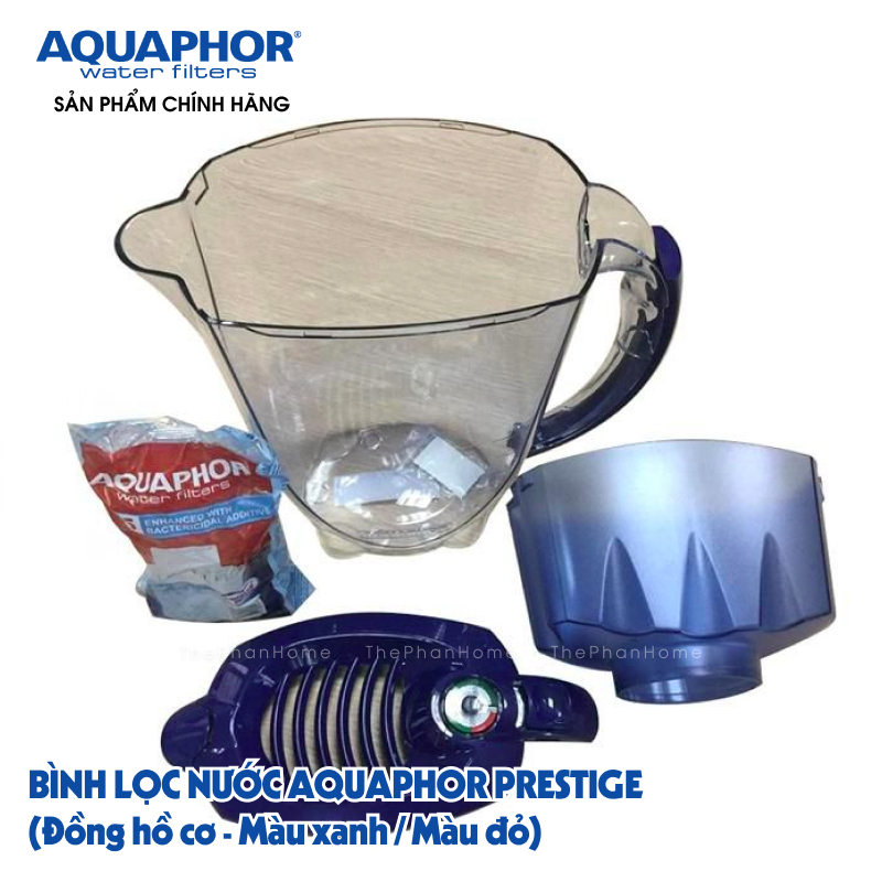 Bình Lọc Nước Uống AQUAPHOR Châu Âu - Công nghệ NANO, Đầy đủ mẫu mã, Không cần dùng điện - Hàng Chính Hãng