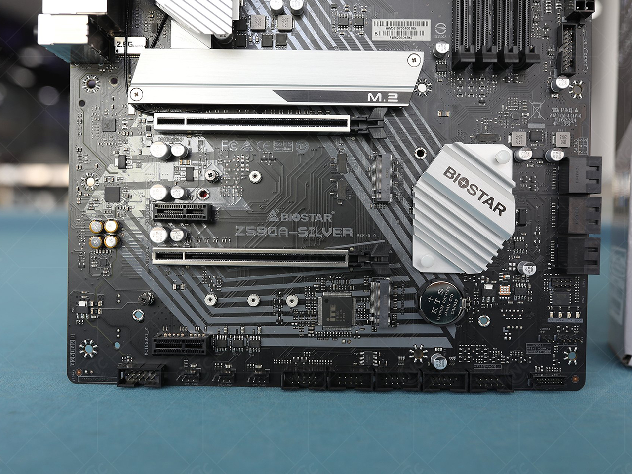 Mainboard BIOSTAR Z590A-SILVER (Intel Z590, LGA 1200, ATX, 4 Khe Cắm Ram DDR4, WIFI) - Hàng chính hãng