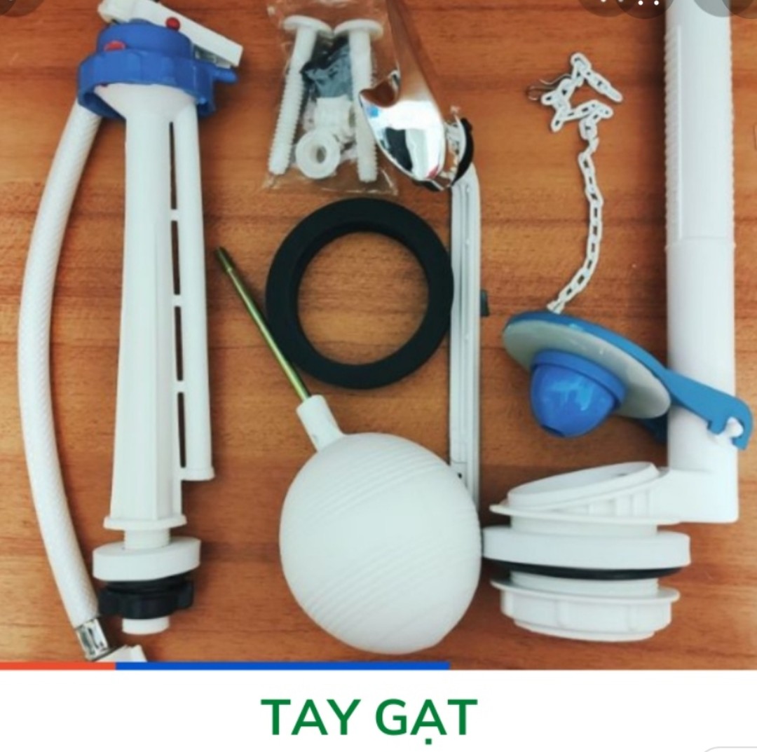 Bộ Xả Bồn Cầu: Tay Gạt- Tay Nhấn