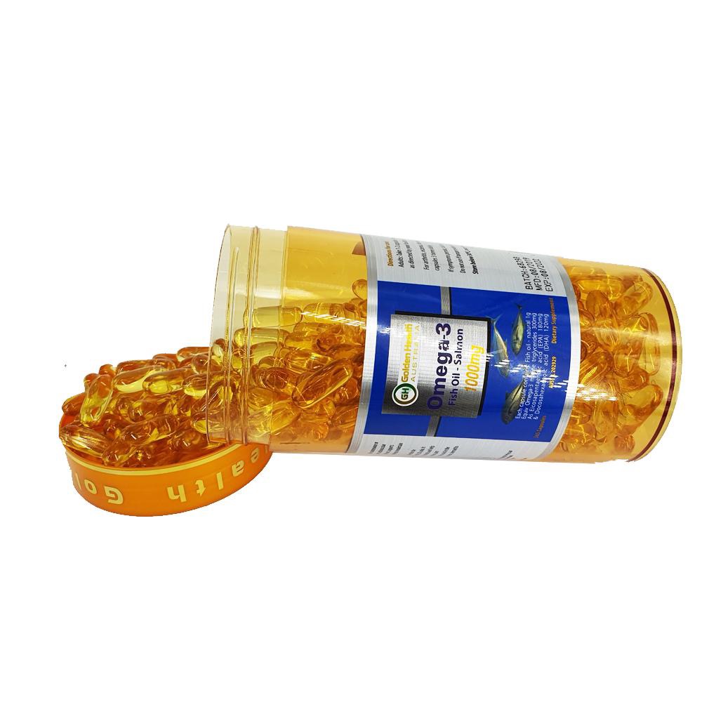 0123987 Viên uống dầu cá hồi Golden Health Fish Oil Omega3 Hộp 365 viên