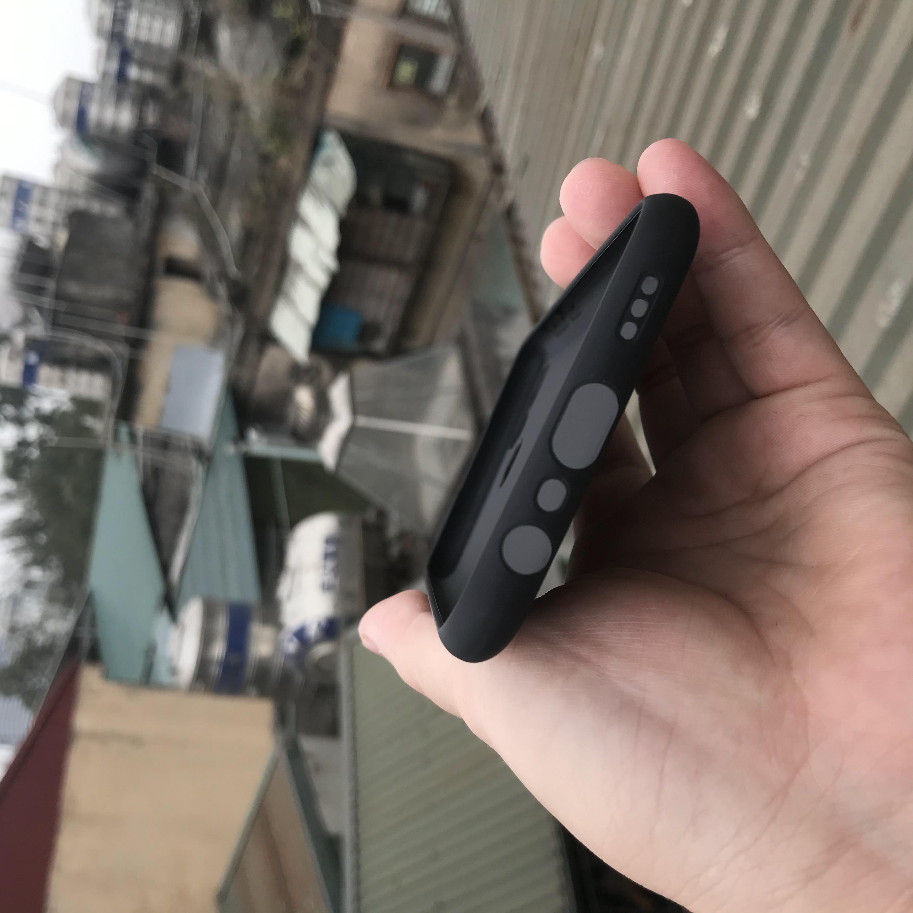 Ốp lưng silicon dẻo màu đen dành cho OPPO A15