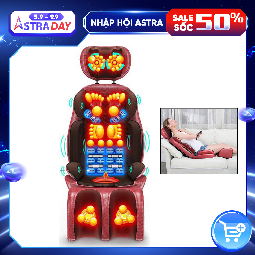 Ghế Đệm Massage Toàn Thân Hồng Ngoại Trị Liệu, Giảm Đau Nhức Xương Khớp Phiên Bản 2021