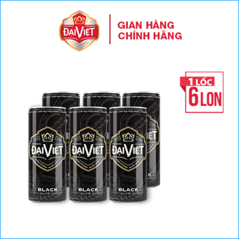 Bia Black Đại Việt, Bia đen sản xuất theo luật bia tinh dòng của Bia Đức, không hóa chất, Bia việt dành cho người có gu