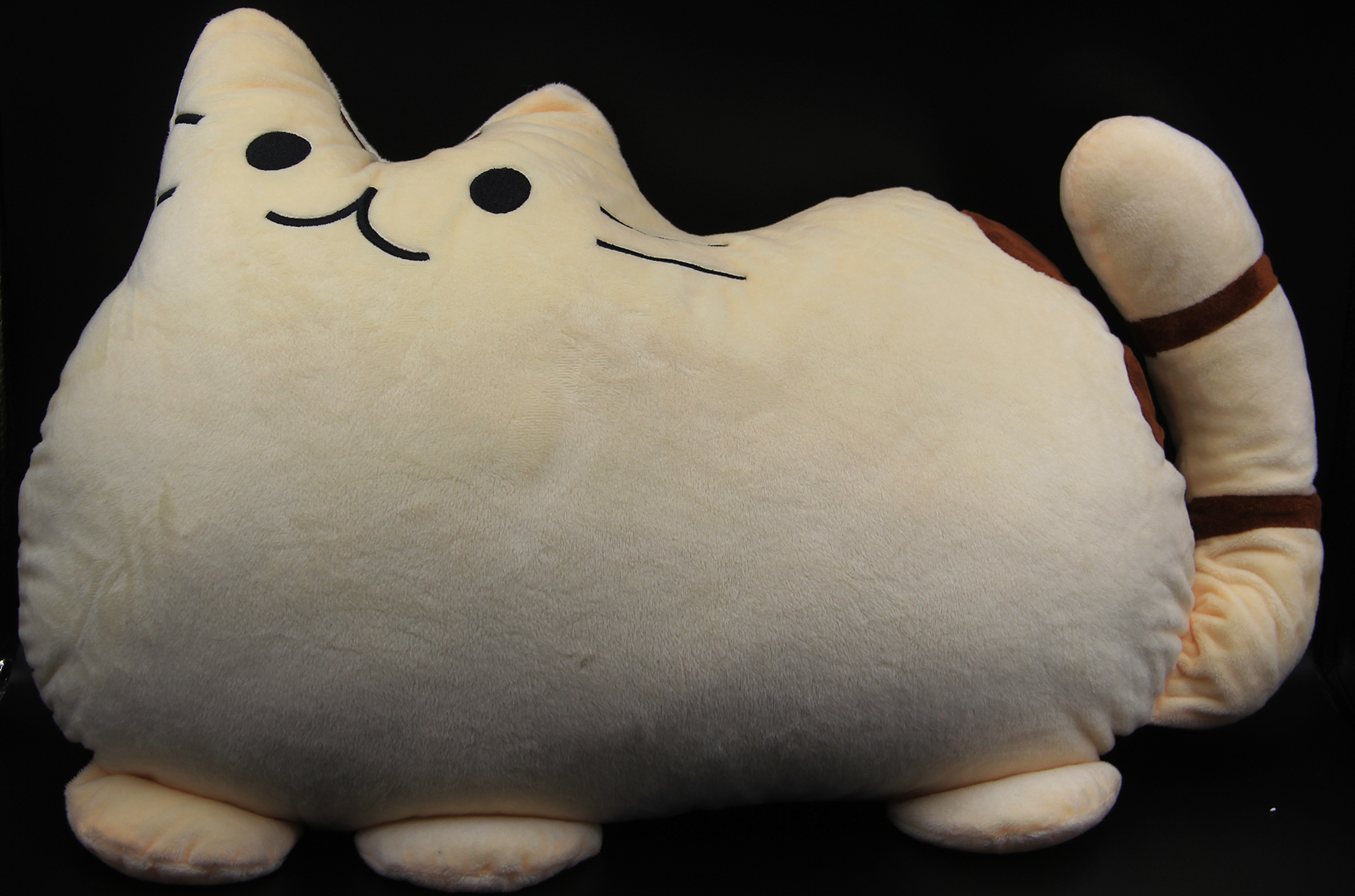 Thú Nhồi Bông/ Gấu Bông Mèo Pusheen Siêu Mềm 50 cm (Tặng kèm móc khóa da bò thật màu ngẫu nhiên) BA00159