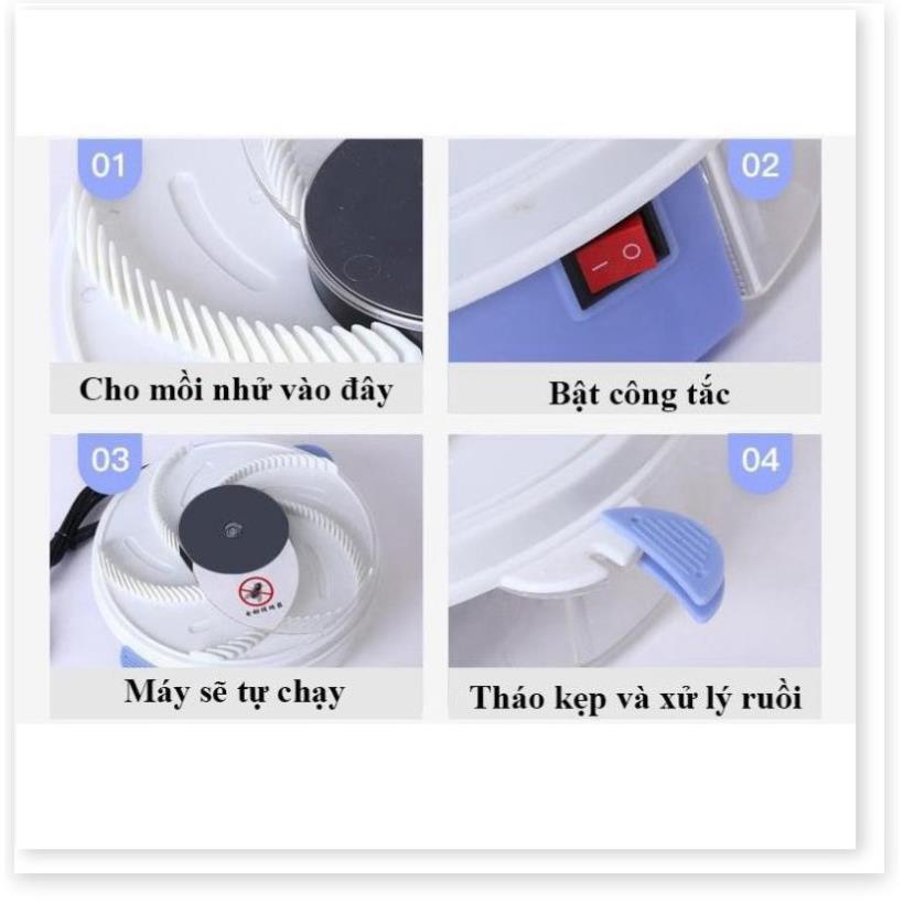 Máy bắt ruồi thông minh diệt tự động cao cấp .