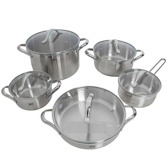 BỘ NỒI INOX CAO CẤP ELO BELLE 5 CHIẾC Hàng chính hãng