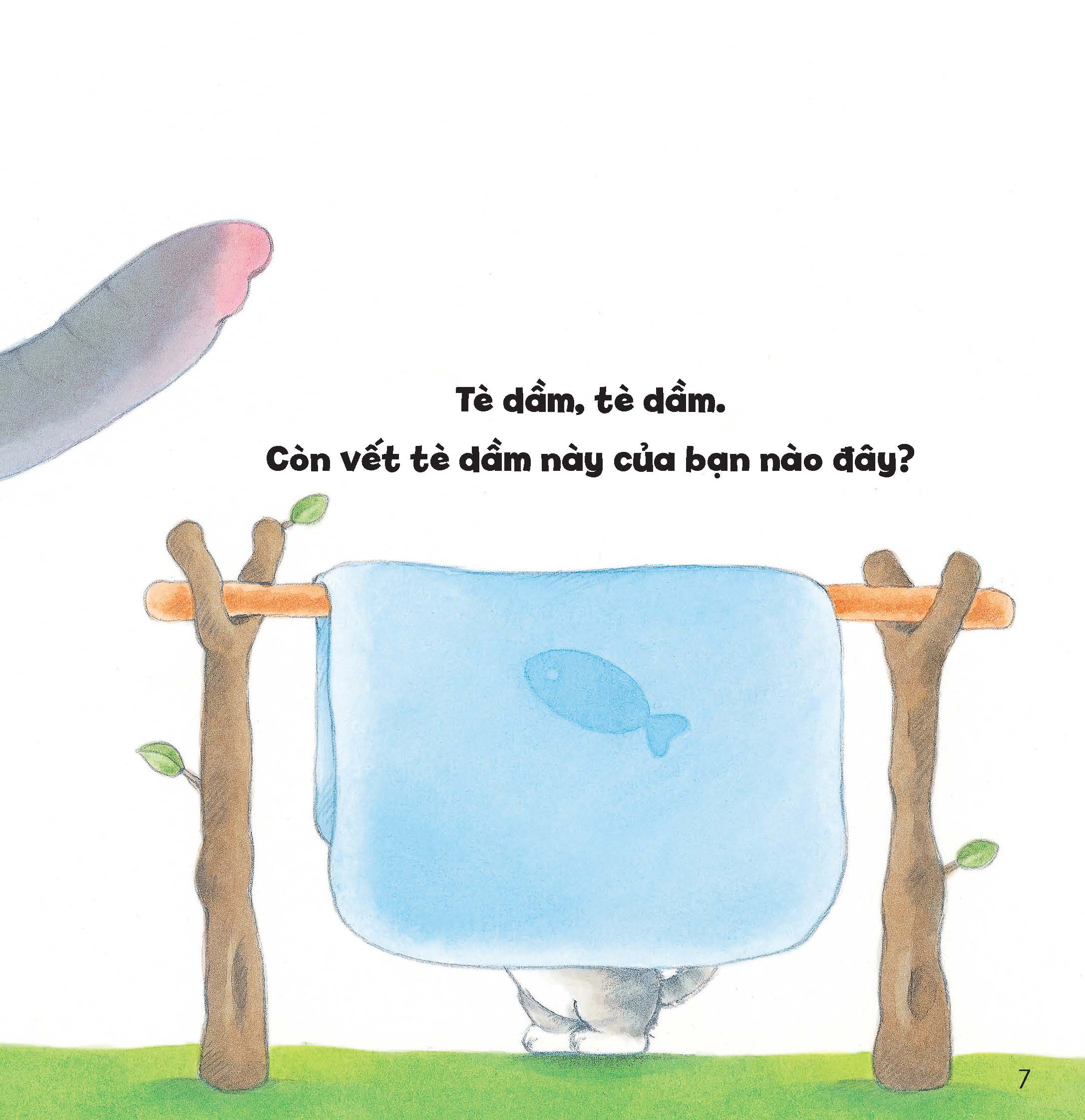 Vết tè dầm - Tủ sách Ehon cho bé
