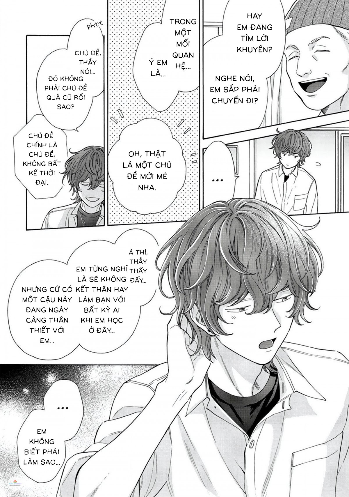 ngôi sao hạng nhất được vẽ bằng nụ hôn chapter 5 10