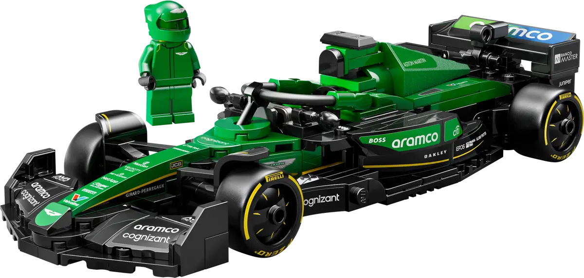 Đồ Chơi Lắp Ráp Xe Đua Aston Martin Aramco F1 AMR24 - Lego Speed Champions 77245 (269 Mảnh Ghép)