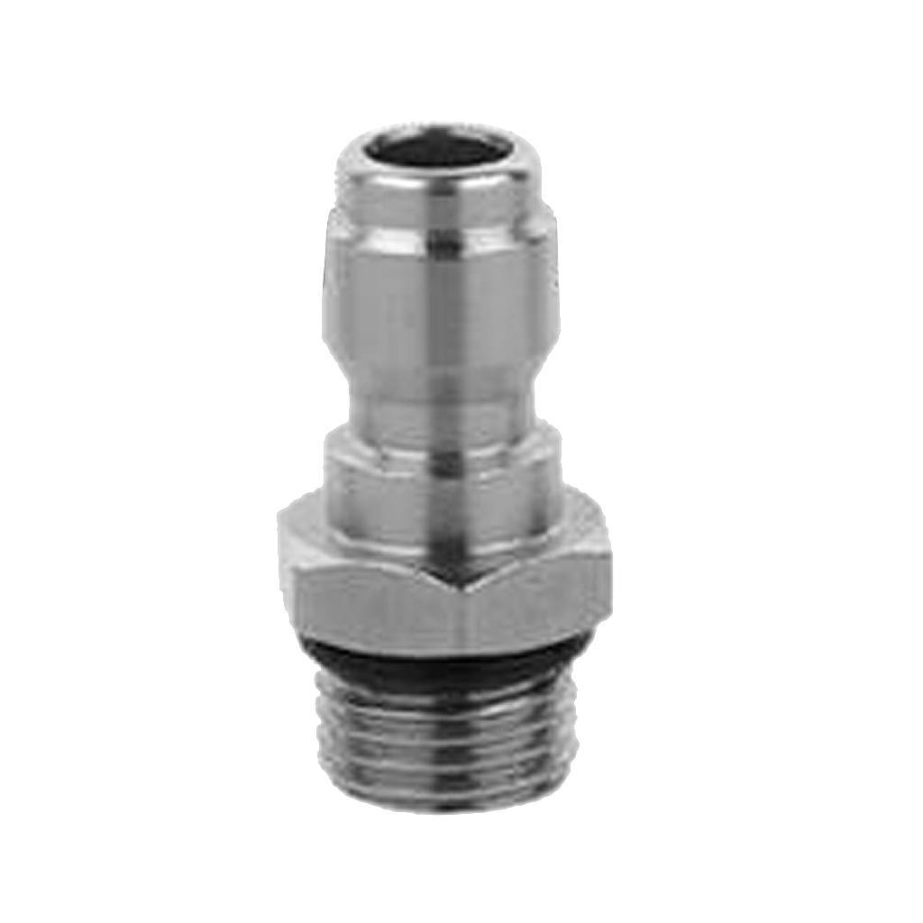 2x Pressure Washer Quick Connect Adapter Connector Coupling Heavy Duty C+D