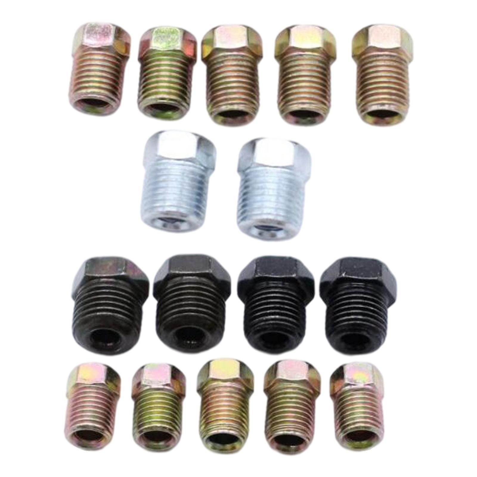 16Pcs Inverted  Tube Nuts 2x 9/16”-18 Fit for 3/16” Tube Accessories