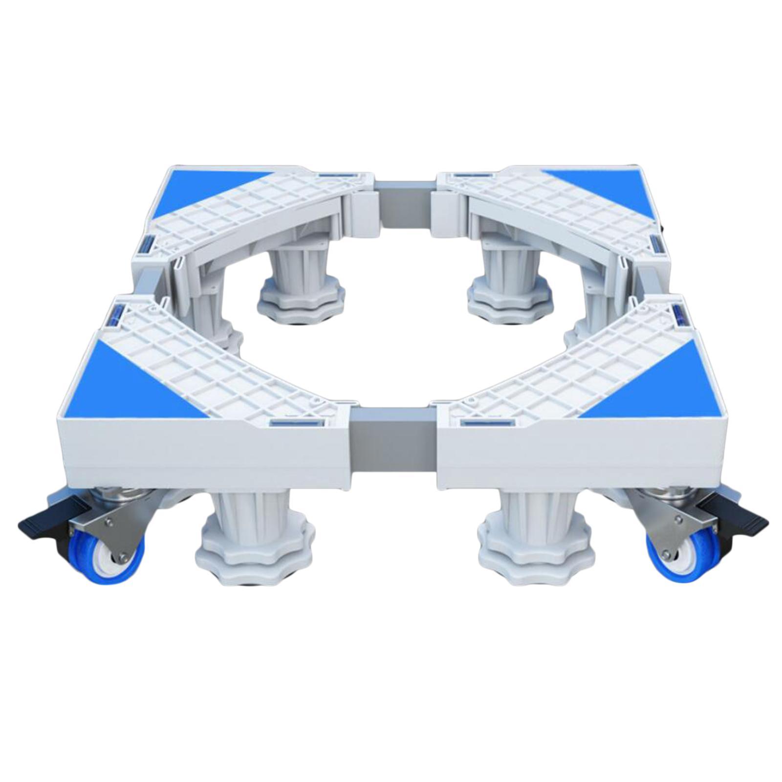 Washing Machine Stand Mobilbe Base Roller for Washer Dryer Style 1 Gray