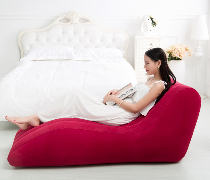 Ghế bơm hơi tình yêu S Lazy Sofa