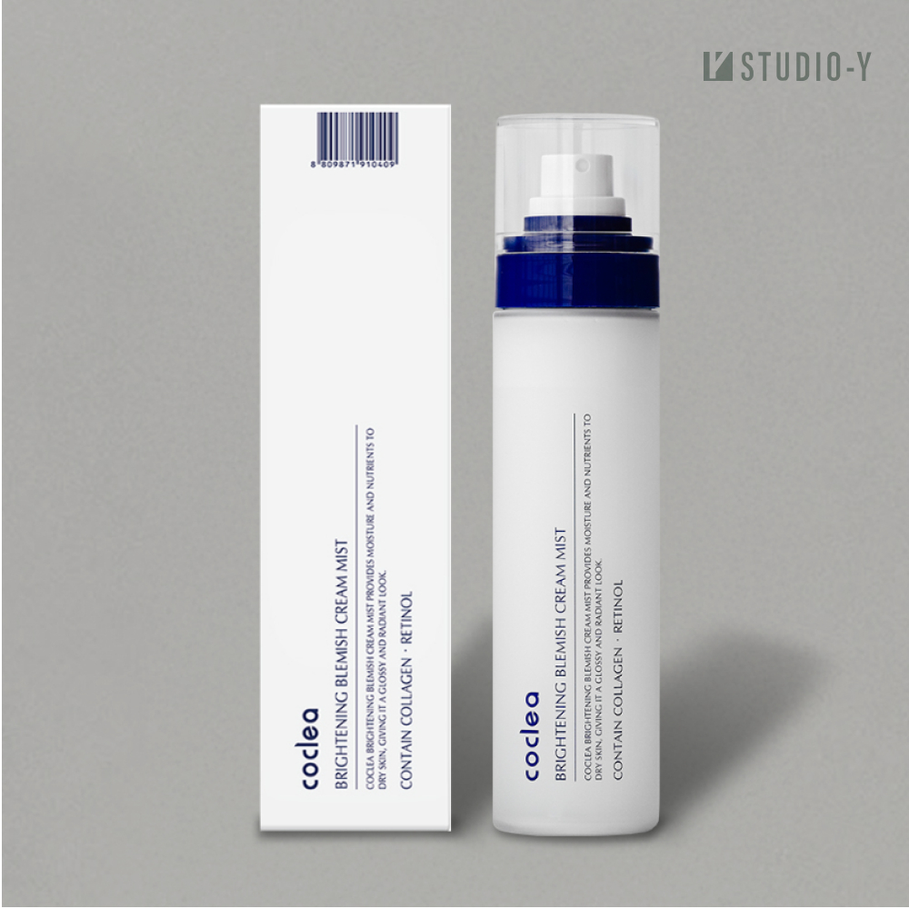 Xịt dưỡng da cấp ẩm, cân bằng pH, hỗ trợ giảm thâm và trắng sáng làn da Coclea Brightening Blemish Cream Mist 120ml