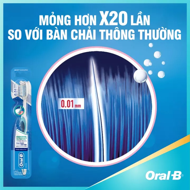 (Gift) Bàn Chải Đánh Răng Oral-B Tinh Chất Trà Đen Bảo Vệ Nướu Răng 200098905