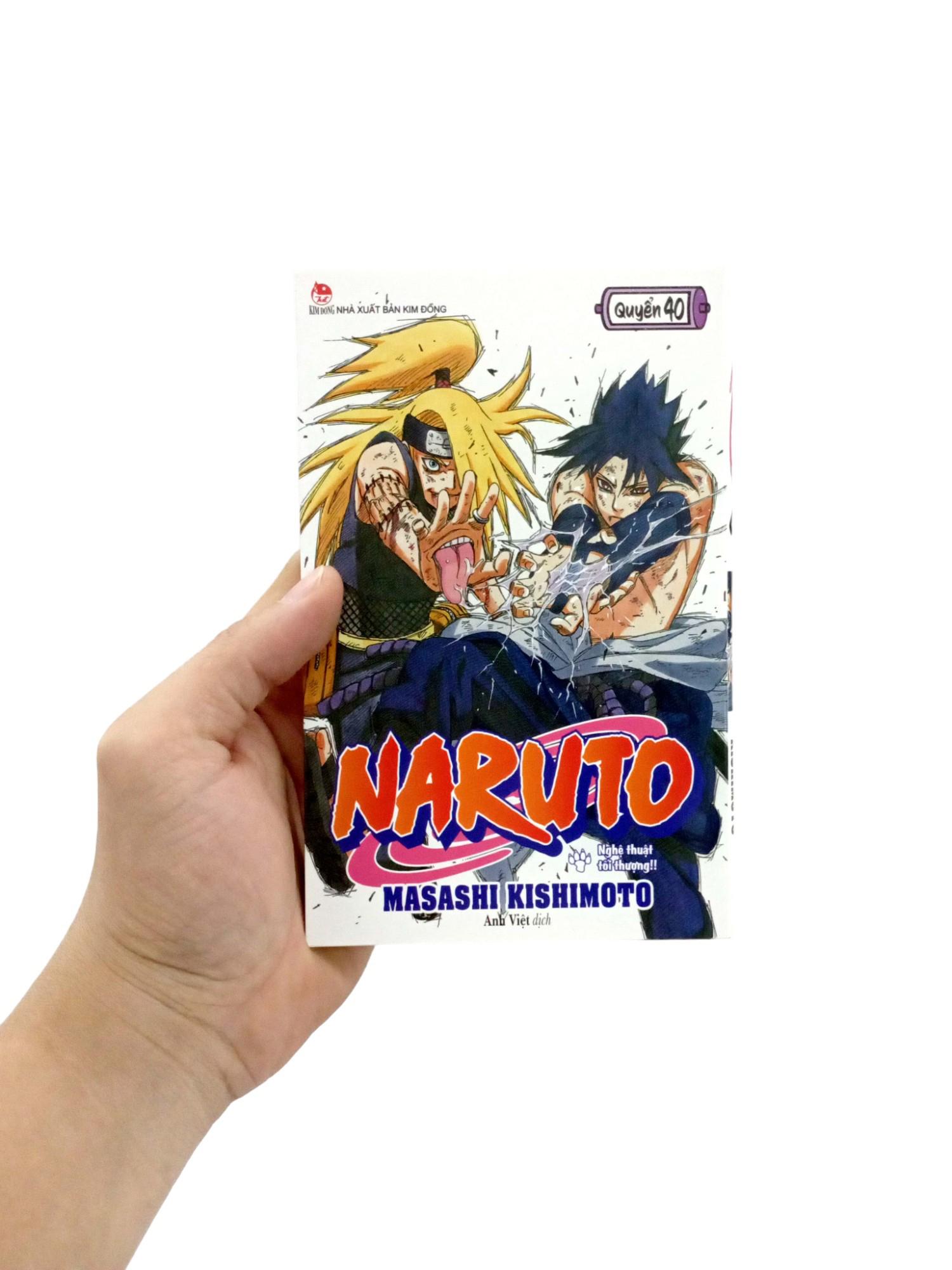Naruto - Tập 40: Nghệ Thuật Tối Thượng!! (Tái Bản 2022)
