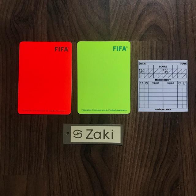 THẺ TRỌNG TÀI FIFA - (Không độc hại, thân thiện với môi trường)