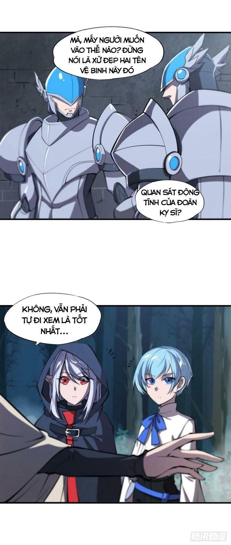 huyết cơ và kỵ sĩ chapter 143 21