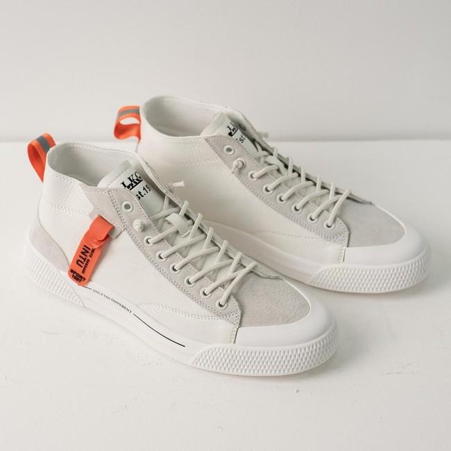 Sale Giày thể thao nam sneaker cao cổ - GIACN101 .