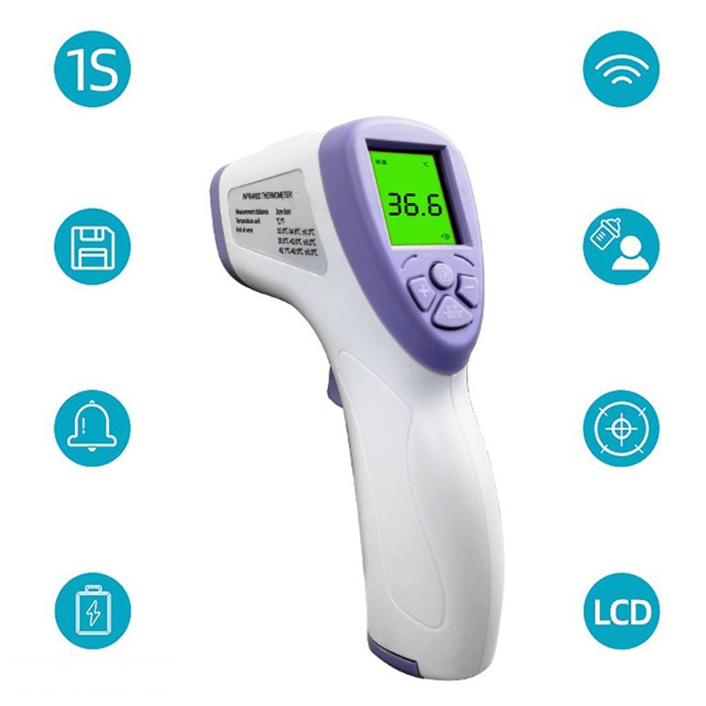 Handheld LCD Backlight Digital Non-contact IR Infrared Forehead Thermometer