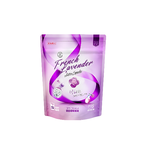 Túi Viên Giặt Top Step Hàn Quốc 7in1 Công Nghệ Enzyme An Toàn Cho Da, Sạch Đột Phá - 33 Viên (462gx12)