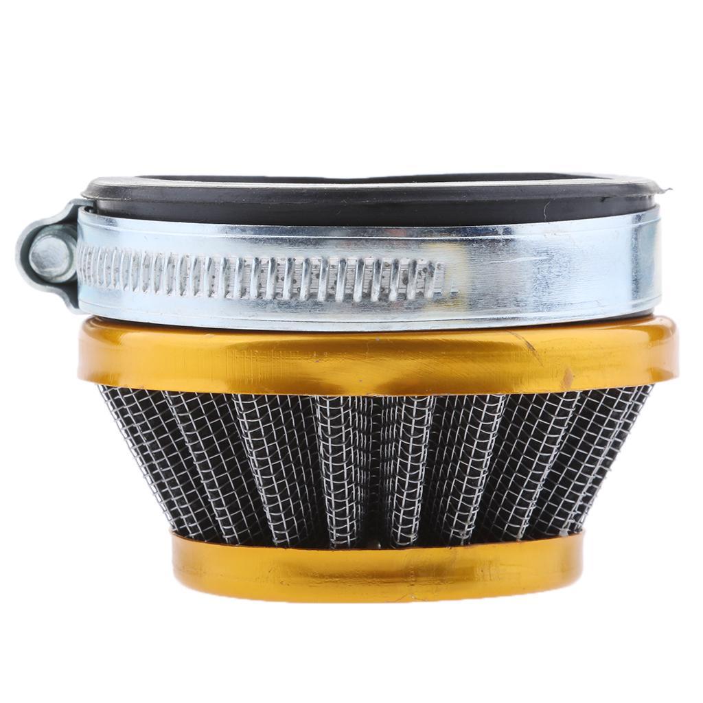 Yellow 58mm Air Filter Fit 47cc 49cc Mini Pocket Dirt Bike Minimoto Racing