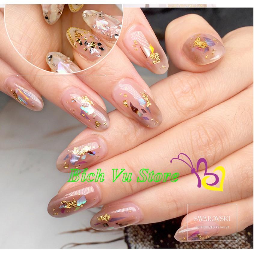 Khay 12 màu xà cừ miếng mỏng