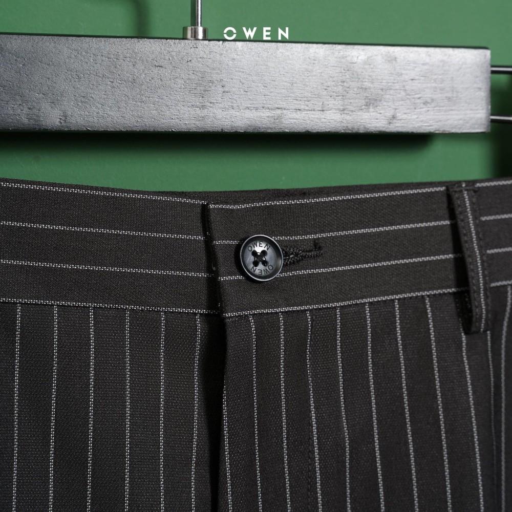 OWEN - Quần short nam Owen kẻ ca rô - Quần short vải nam