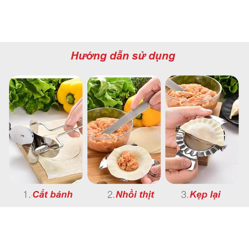 BỘ KHUÔN LÀM HÁ CẢO TIỆN LỢI FULL BỘ 3 CHI TIẾT - Home and Garden
