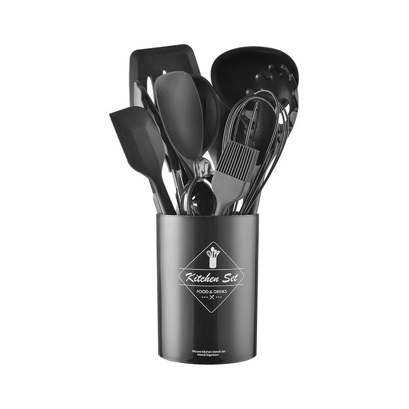 Ốp Đồ Dùng Nhà Bếp Chống Dính Nồi Nhiệt Cao Cấp Thìa Xúc Thìa Canh Tây Bếp Dụng Cụ Nướng Bánh