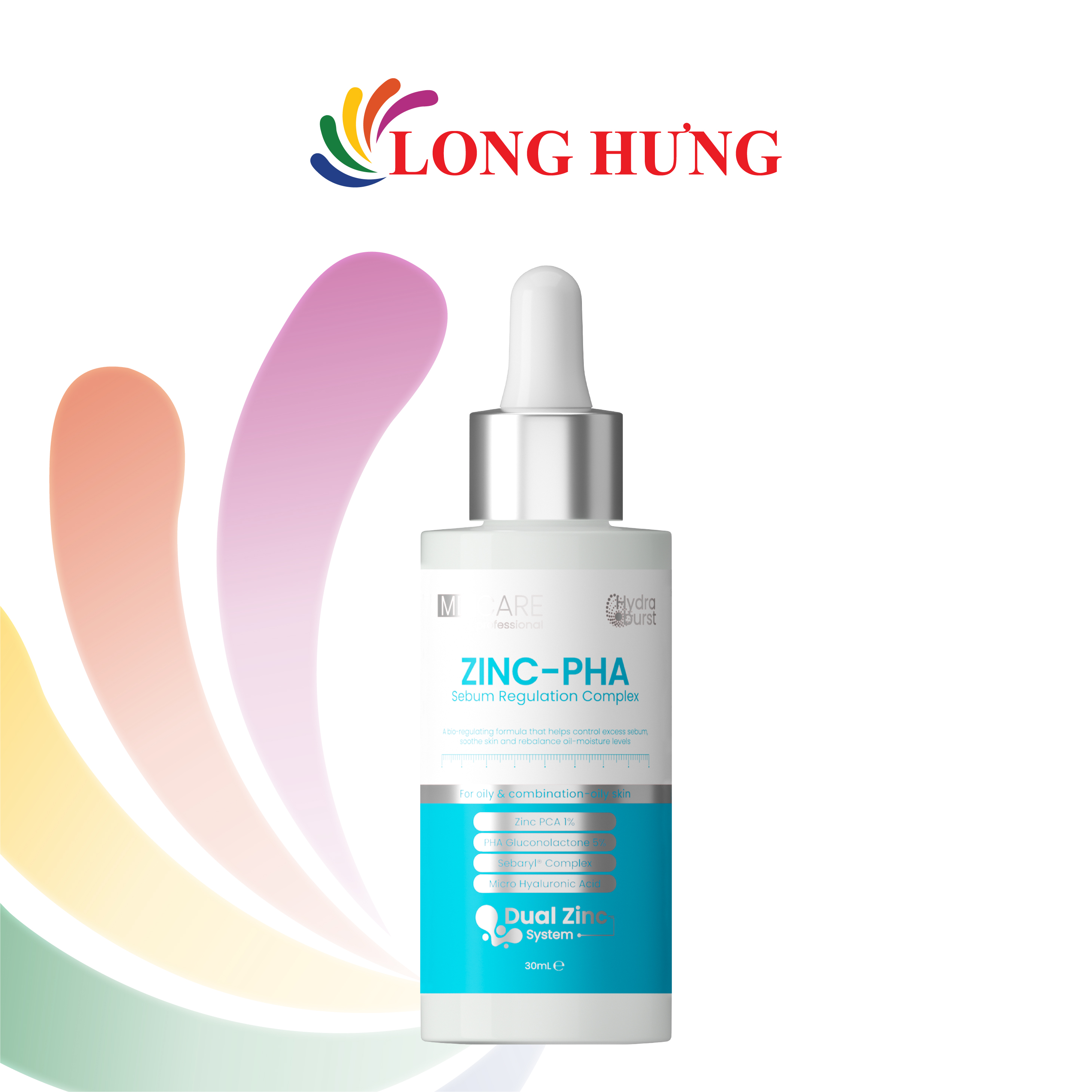 Tinh chất kiềm dầu MD CARE Zinc-PHA Sebum Regulation Complex (30ml) - Hàng chính hãng