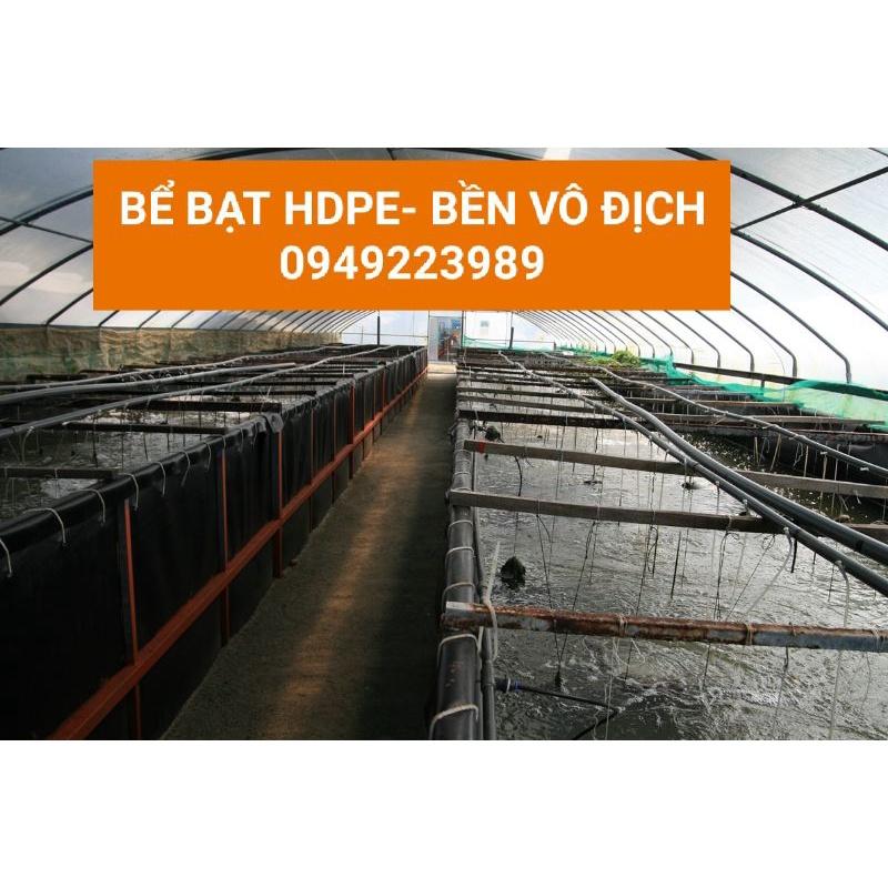 bể bạt HDPE KT 4*3*0,5