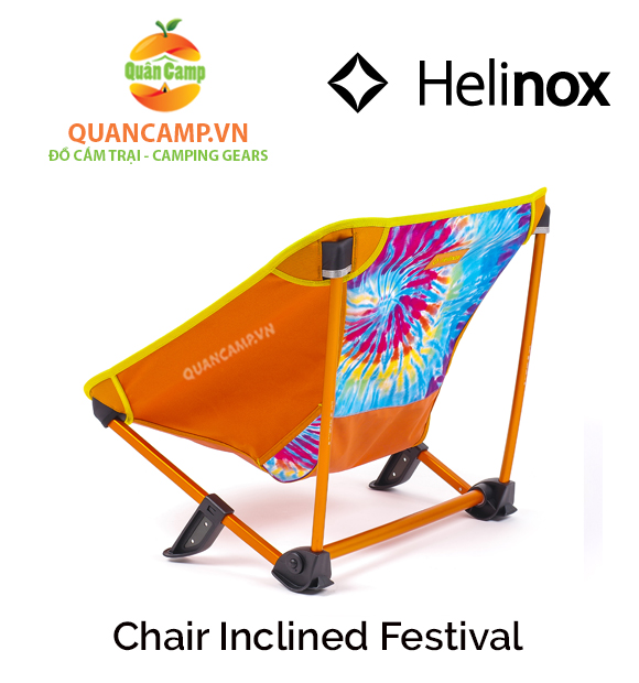 Ghế dã ngoại xếp gọn Helinox Chair Incline Festival Tie Dye