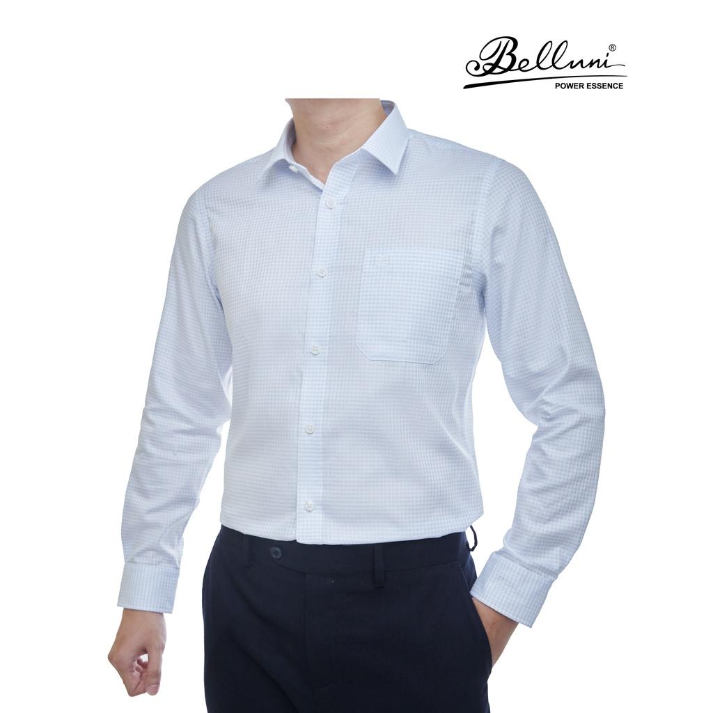 Áo sơ mi nam dài tay cao cấp BELLUNI LUXURY Chất liệu từ 100% Cotton - ABD.CM.BE.164.B6