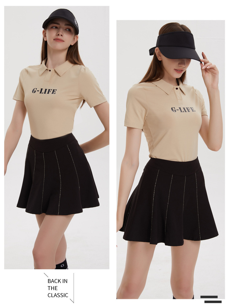 Áo Cộc Tay Golf Nữ