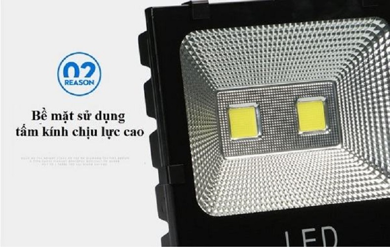 Bộ 2 đèn Led pha COB 100W