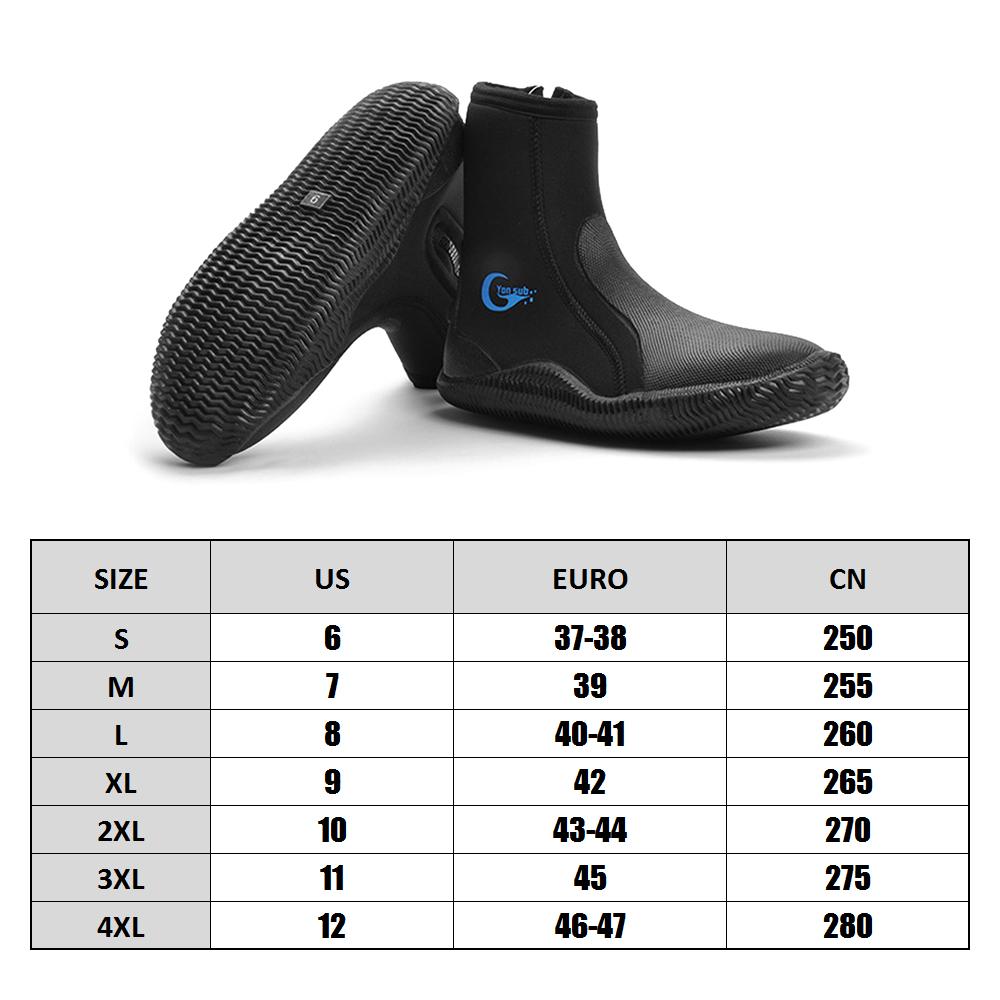 Giày Boots Chống Trượt Dành Cho Người Lặn