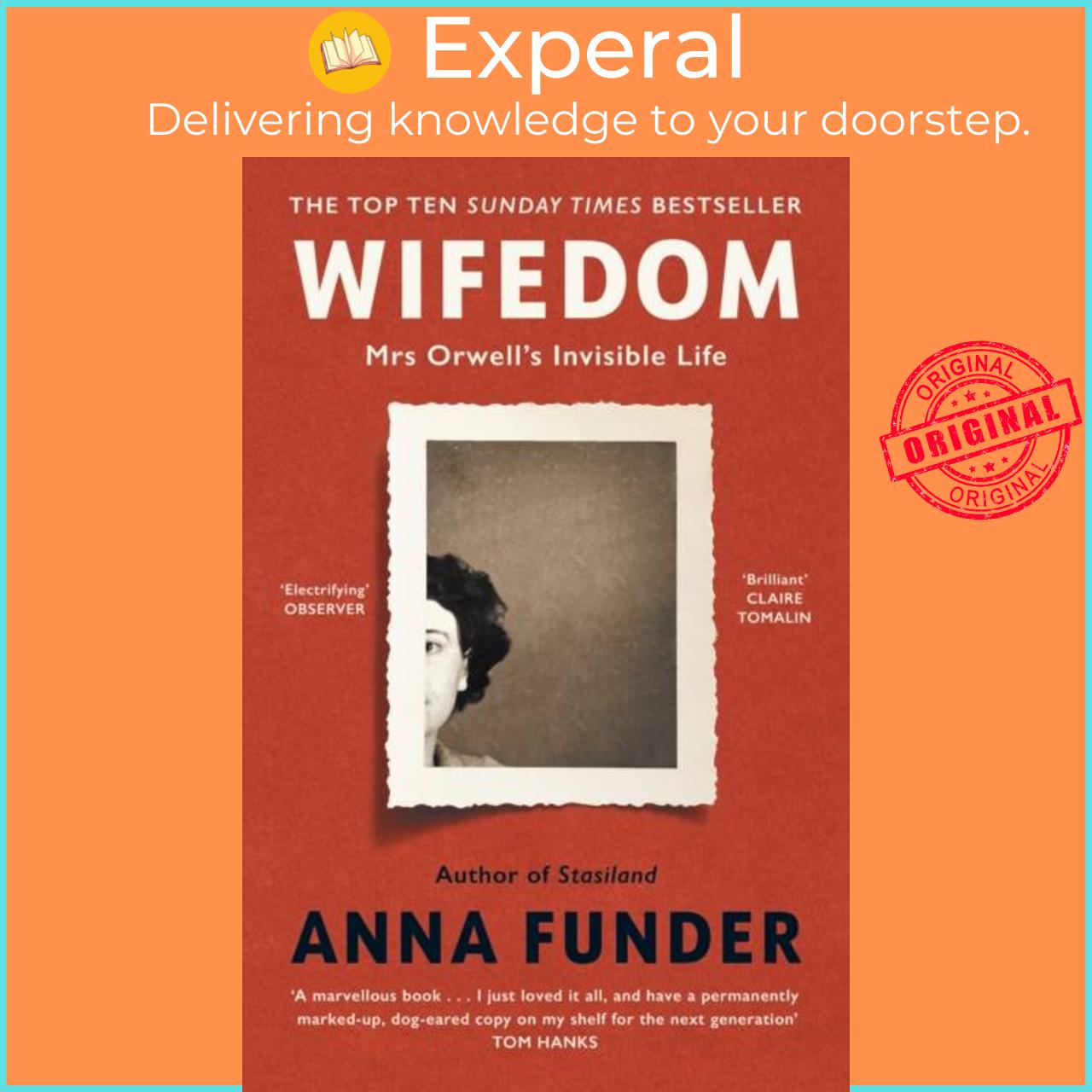 Sách - Wifedom - Mrs Orwell's Invisible Life by Anna Funder (UK edition, hardcover)