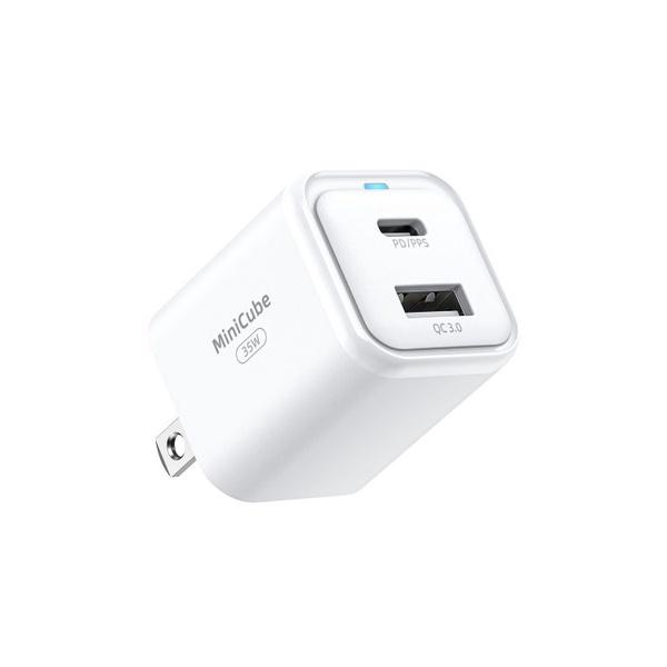 Sạc nhanh INNOSTYLE MiniCube Gan II 35W for iPhone 14/13/12 Hàng Chính Hãng